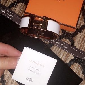 Hermès H Clic Clac bracelet